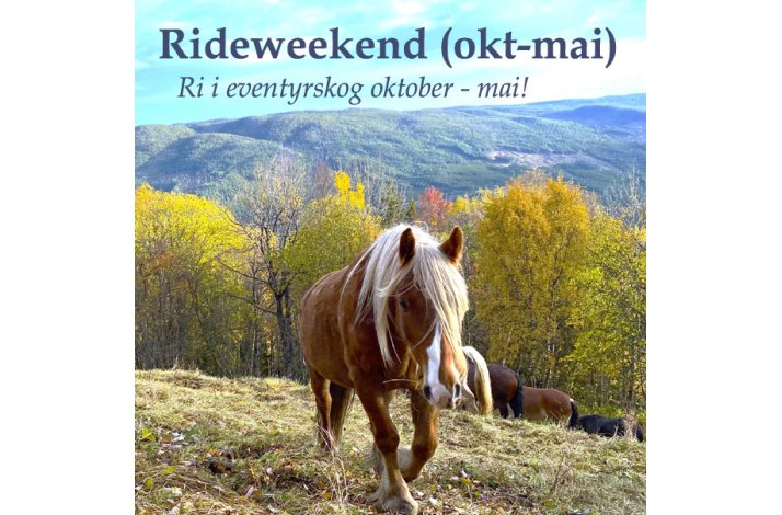 BOOK: Rideweekend (okt-mai)